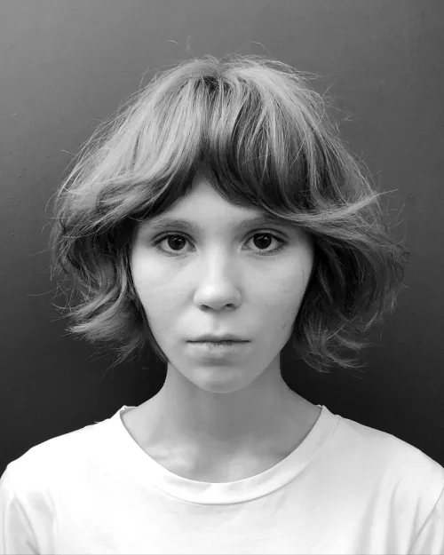 Swoopy Voluminous French Bob Voluminous Bob with Flipped Ends and Bardot Bangs