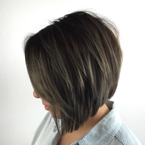 Long Bronde Pixie With Side Bangs