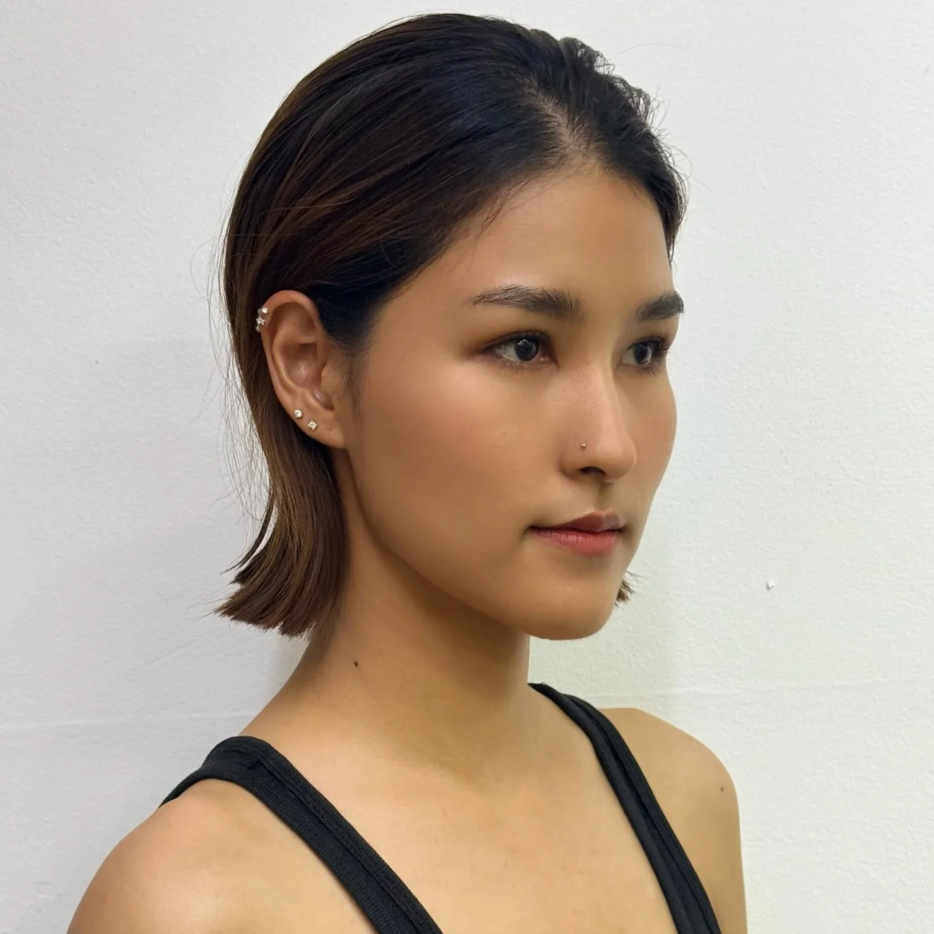 Sleek Slightly Flipped Bob