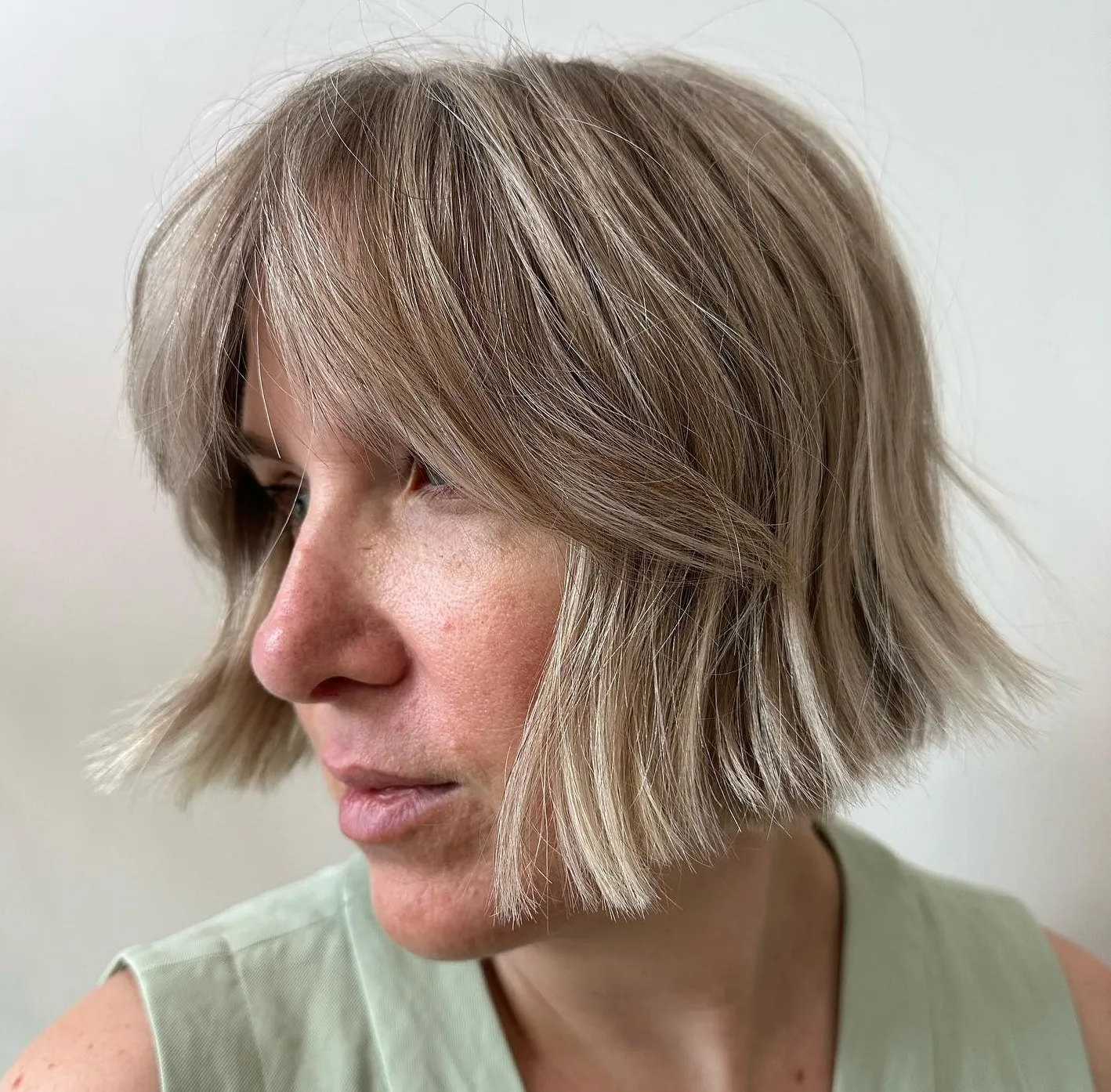 Short Bob with Flipped Ends