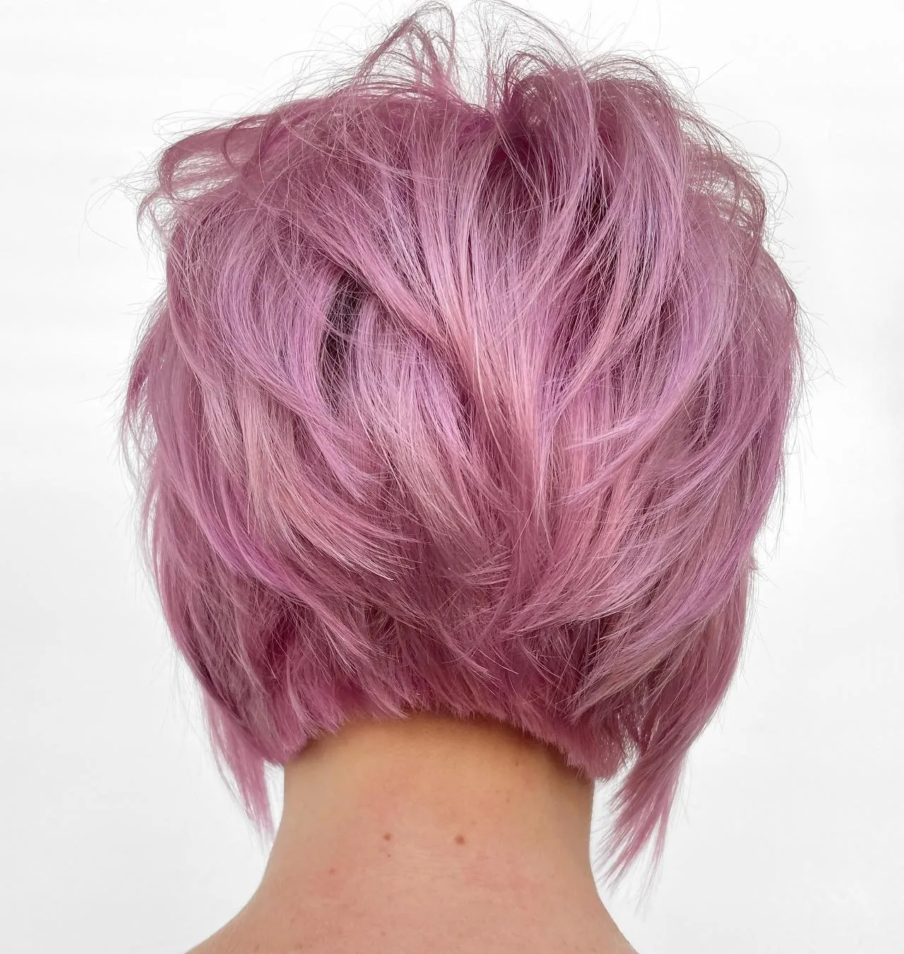 Short Stacked Bob from the Back