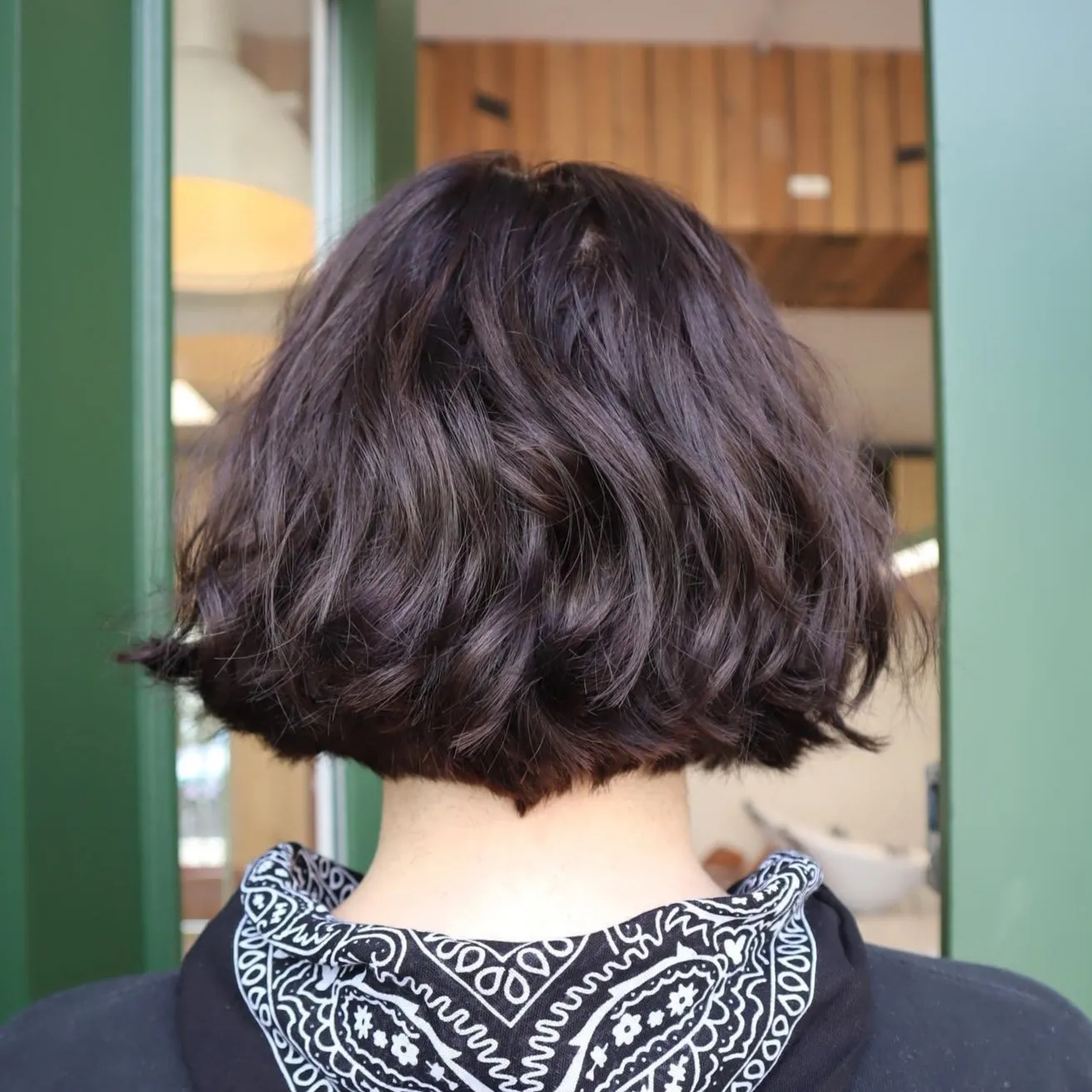 French Bob Hairstyle Back View