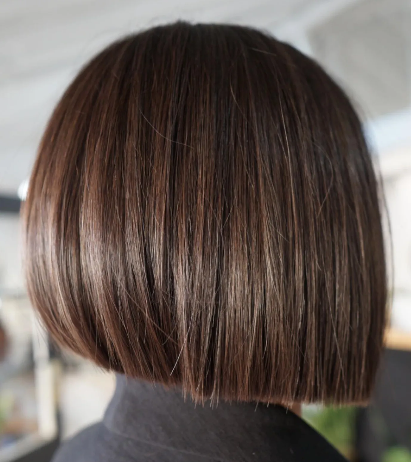 Blunt Bob Back View