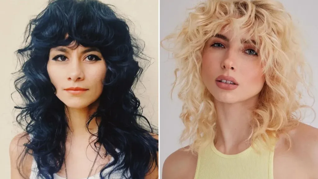 30 Chic Wolf Cut Inspiration for Curly Hair