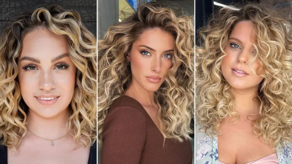 30 Bright and Cheerful Hairstyles for Curly Blonde Locks