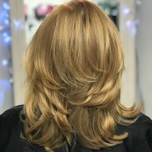 Medium Layered Hairstyle