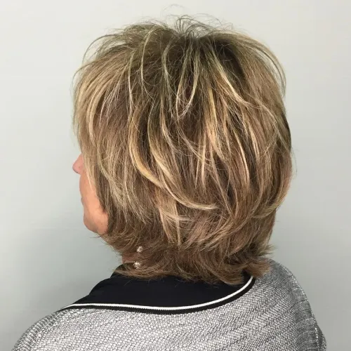 Over 50 Medium Cut for a Round Face