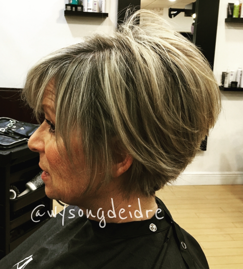 Long Choppy Pixie Cut
