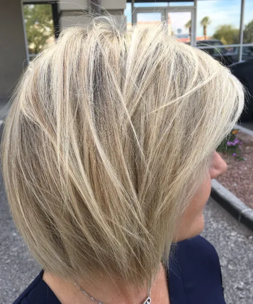 Wispy Bob for Fine Hair