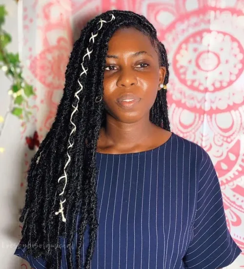 Long Dreadlocks Hairstyle for Women