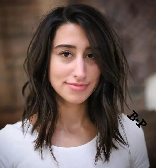 Choppy Side-Parted Lob