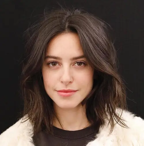 Shaggy Brunette Bob