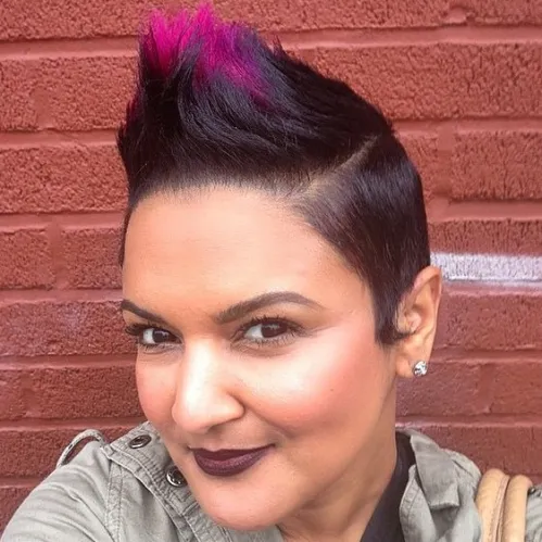 Extra Short Funky Mohawk For Women