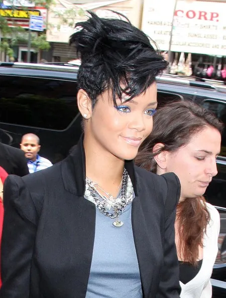 black short mohawk
