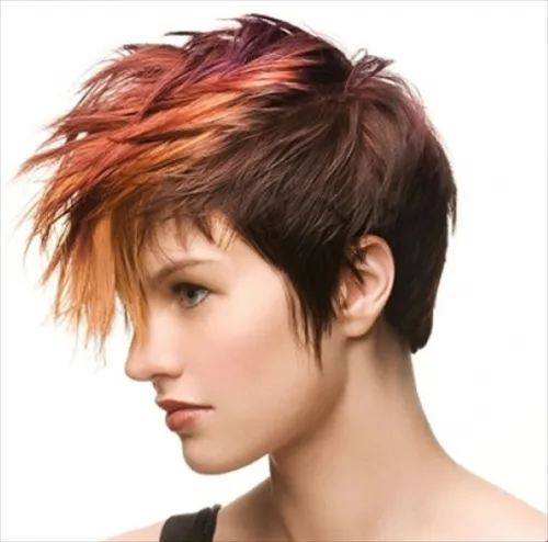 mohawk color accents
