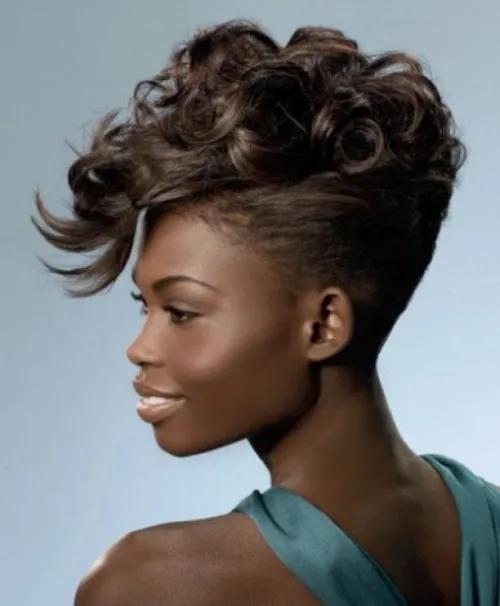 mohawk updo