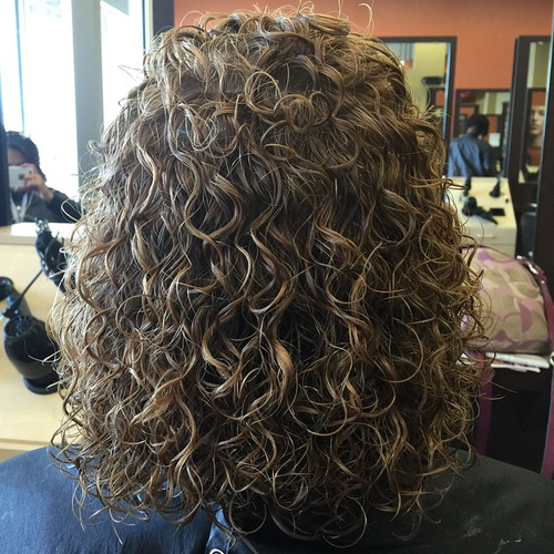 Shoulder Length Perm Hair