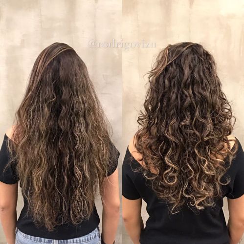 Perm Hairstyle For Long Hair