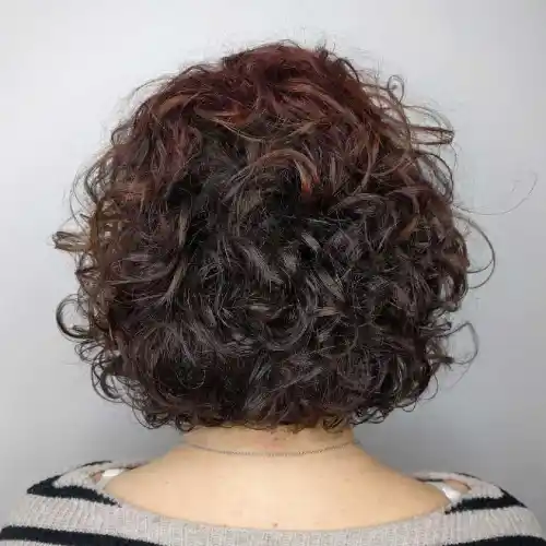 Curly Permed Bob