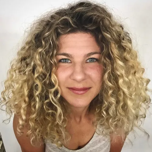 Spiral Curls Perm Hairstyle