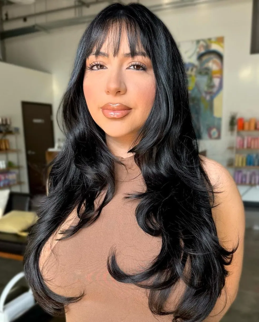 Thin Bangs and Layered Flipped Waves