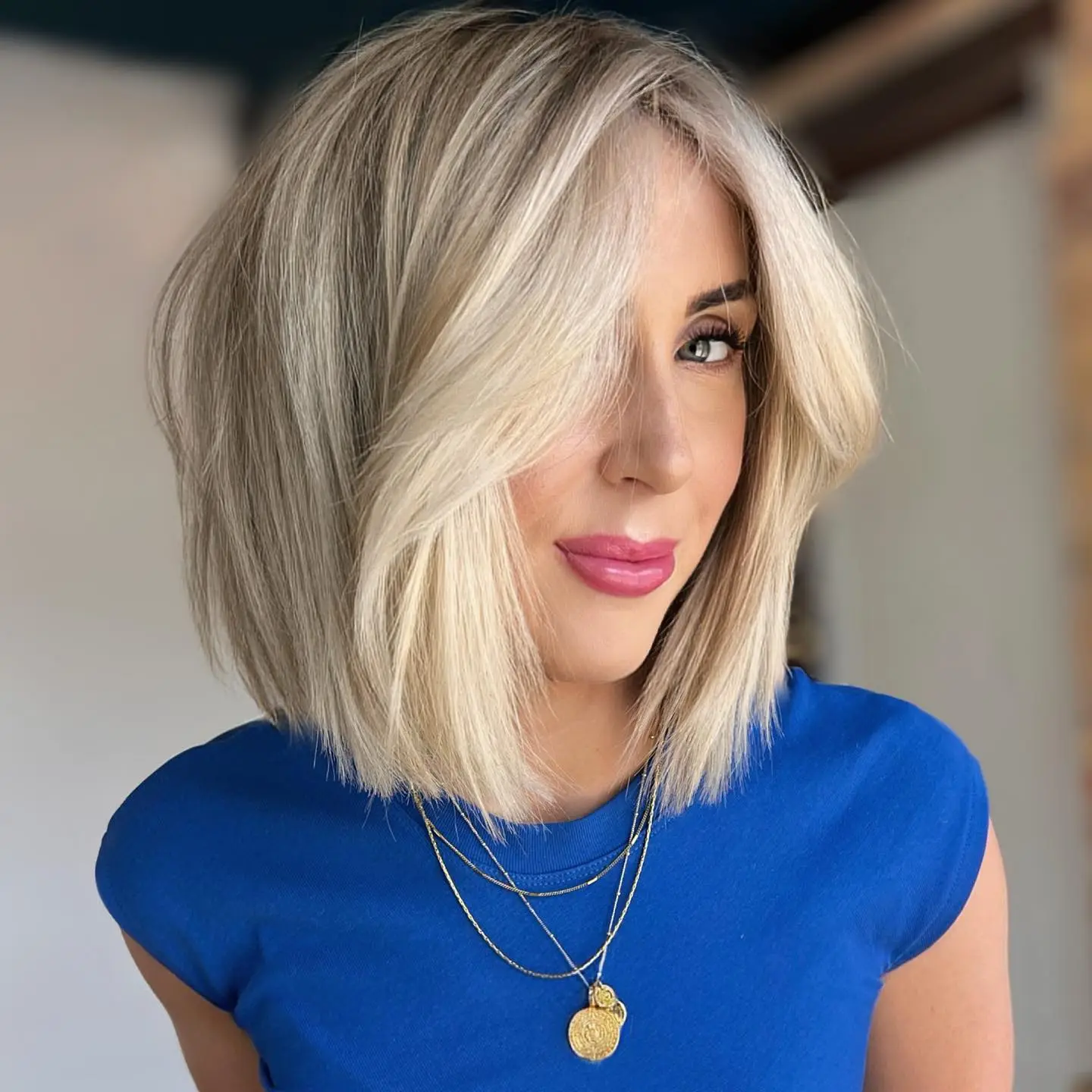Blunt Bob for Thick Hair