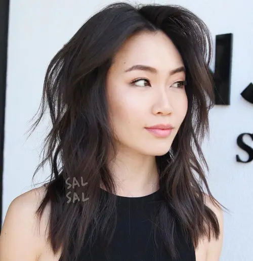 Medium Layered Shag Haircut