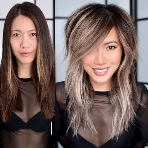 Asian Hairstyle Transformation