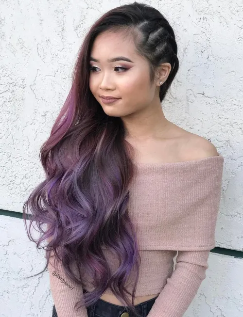 Side Downdo for Long Hair