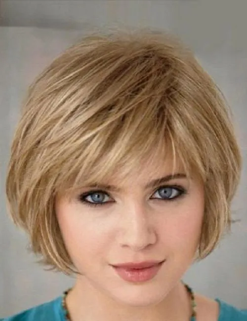 30 Stylish Hairstyles for Thin Straight Hair 4 short bob for fine straight hair