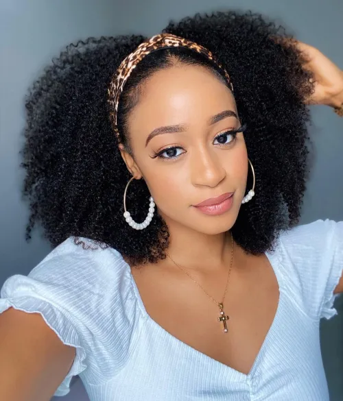 12 Different Hair Types: Identifying and Styling Yours 12 Woman with 4A Type of Hair