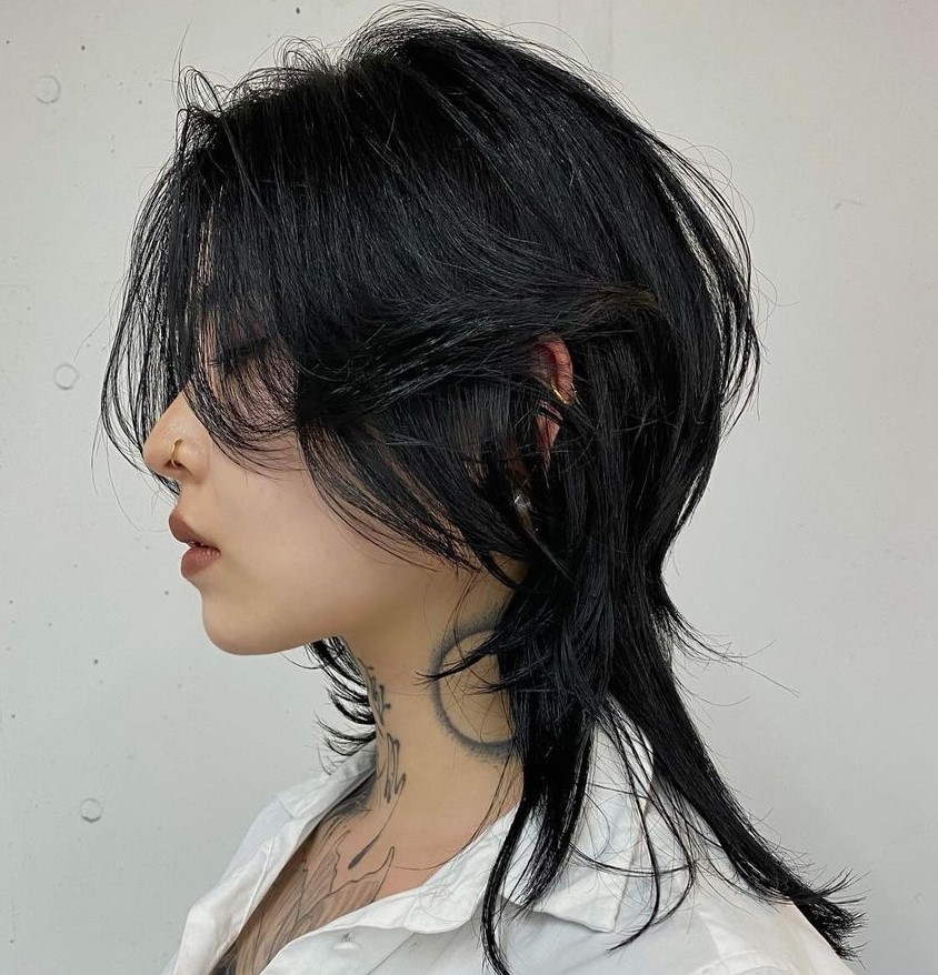 Textured Wolf Haircut Textured Korean Wolf Haircut