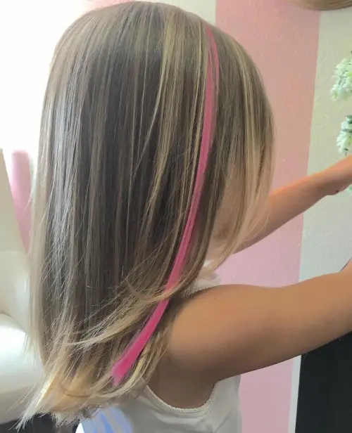 Medium Layered Girls' Haircut
