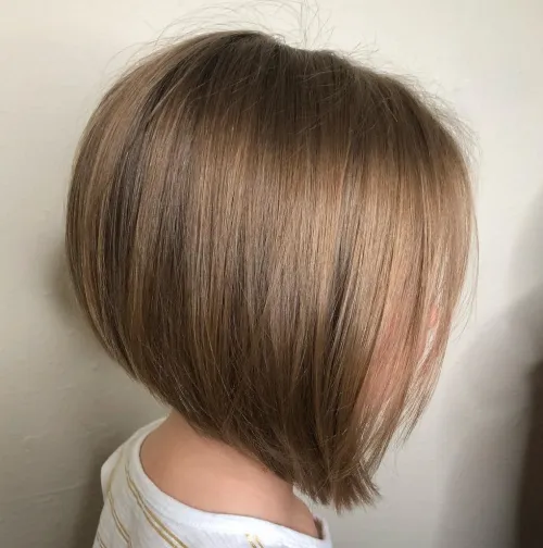 Angled Bob For Girls