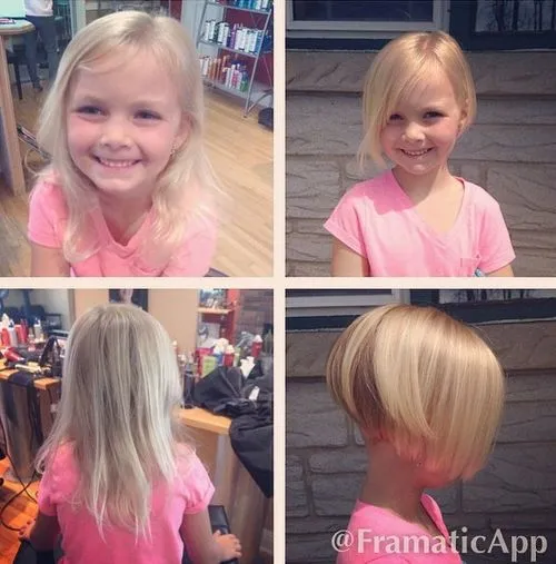 stacked bob haircut for girls
