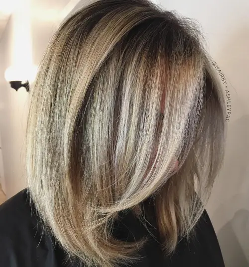 80 Stunning Medium-Length Hairstyles for Thick Hair 53 Blowout Hairstyle For Long Bob