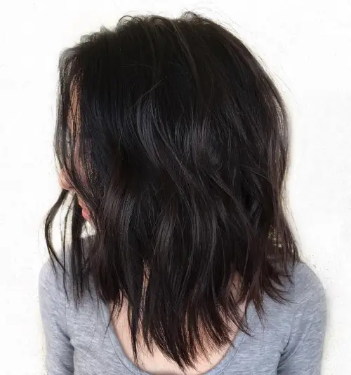 80 Stunning Medium-Length Hairstyles for Thick Hair 60 Medium Choppy Haircut For Thick Hair