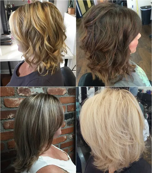 80 Stunning Medium-Length Hairstyles for Thick Hair 64 layered medium length haircut for thick hair