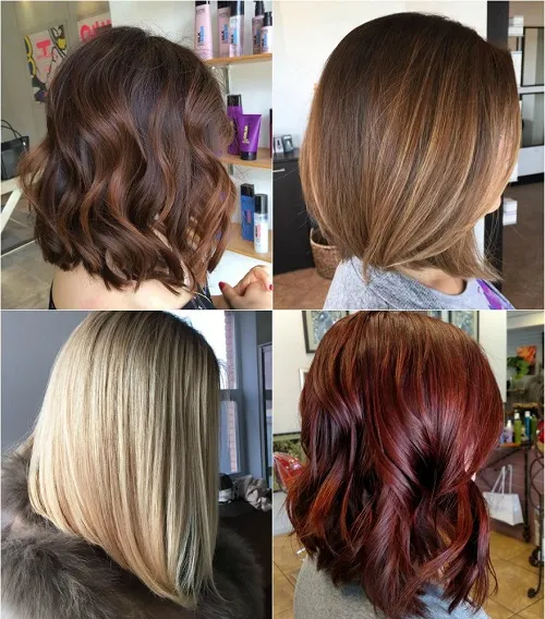 80 Stunning Medium-Length Hairstyles for Thick Hair 62 shoulder-length bob haircut for thick hair