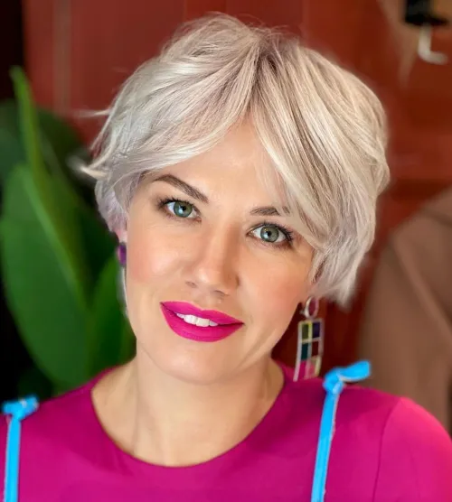 White Blonde Pixie Bob