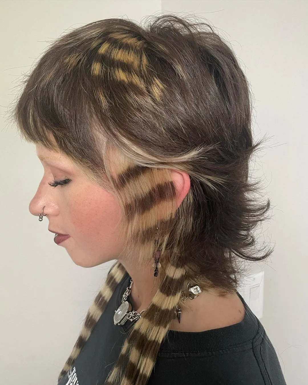 Shaggy Alt Crop with Clip-Ins