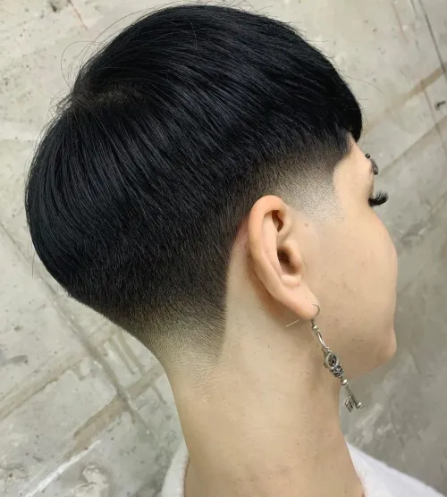 Fade Lineup Haircut for Women