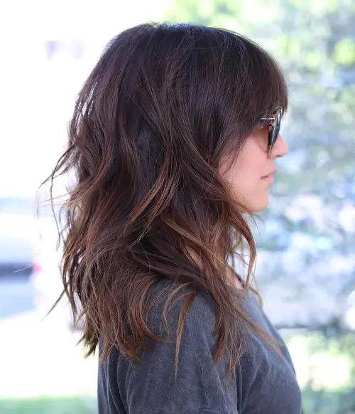 Shoulder Length Layered Hairstyle