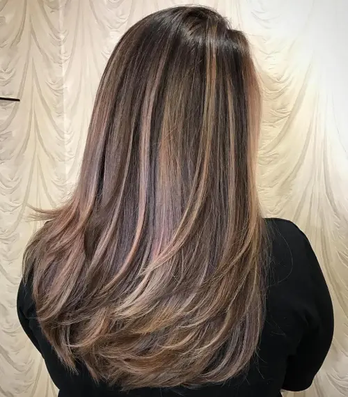 Layered Haircut For Long Thick Hair