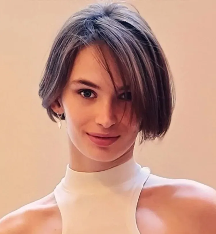 Playful Short Bob Flirty Short Bob Haircut