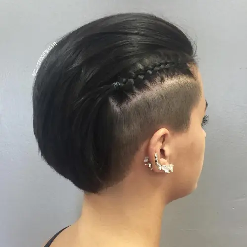 50 Bold Undercut Hairstyles for Women to Make an Impact 30 Short Hairstyle With Side Undercut
