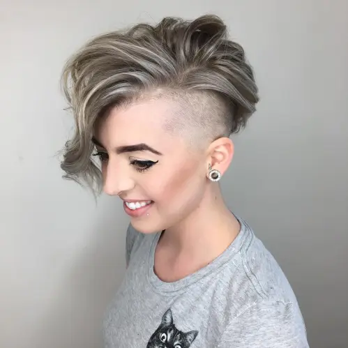 50 Bold Undercut Hairstyles for Women to Make an Impact 12 Pixie Bob With Undercut