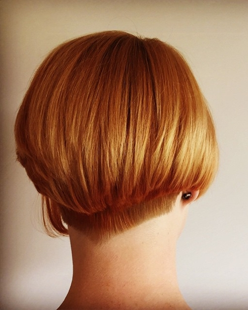 50 Bold Undercut Hairstyles for Women to Make an Impact 44 short stacked red bob