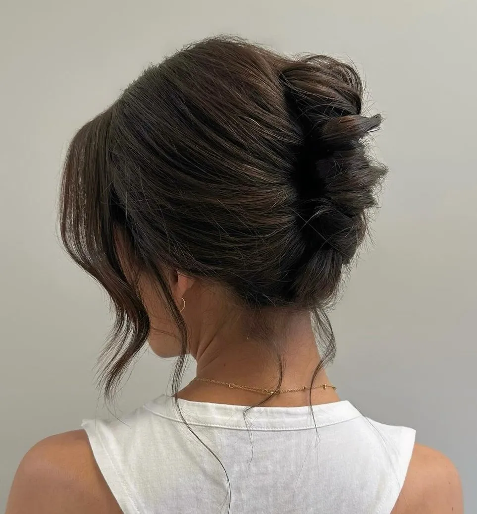 Messy Elegant French Roll