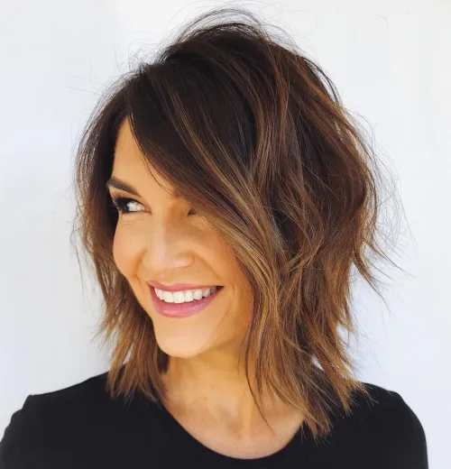 60 Essential Shag Hairstyles for Every Hair Type and Length 40 Shaggy Haircut For Thick Hair